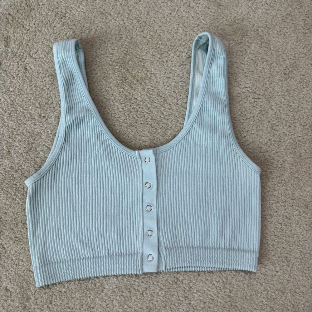 Women’s Aerie Crop Tank/No Liner Sports Bra M